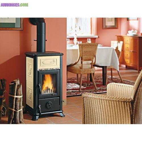 POÊLES À BOIS- DORELLA L8 LIBERTY E PETRA 6,5 KW - NÓRDICA