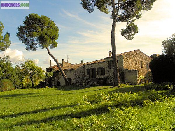 Vente maison de village avec superbe terrain