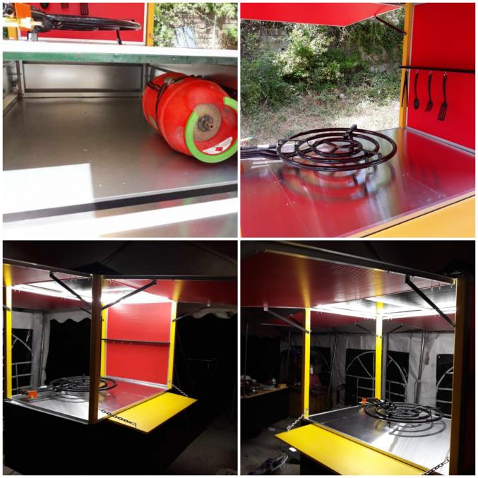 Remorque paella neuve 