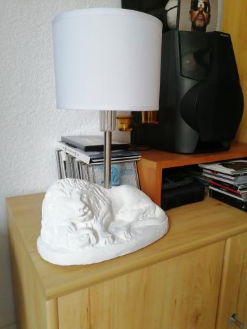 Lampe de chevet lion connect