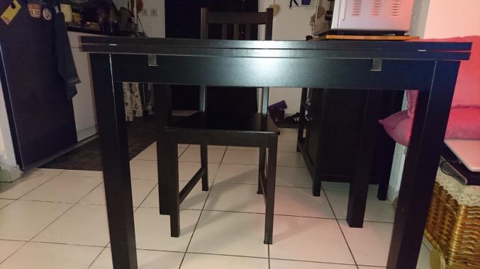 Vends table console 