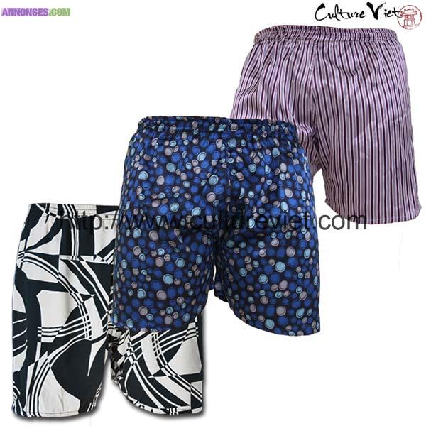 Pack Calecon Homme En Satin De Soie