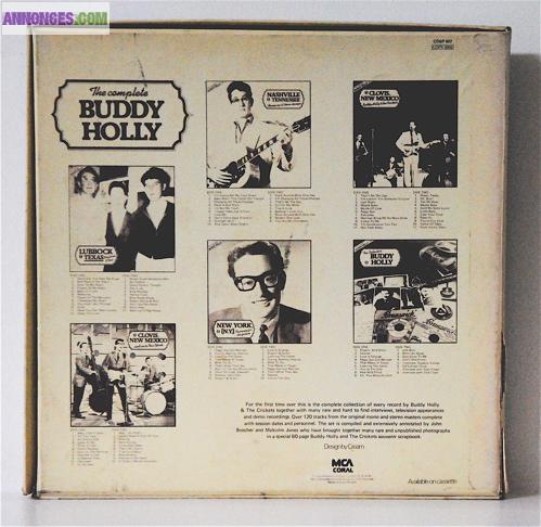 DISQUE VINYLE 33T BUDOLY HOLLY "coffret"