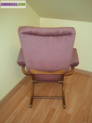 Fauteuil en tissu