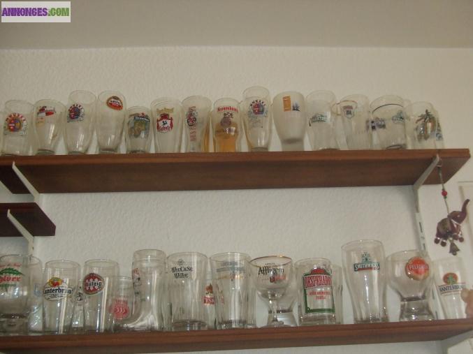 COLLECTION VERRES A BIERES