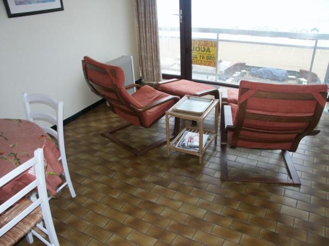 Studio ALPHA sur la digue à qq m sable (195/550€)