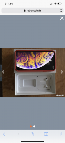 IPhone XS Max 64 go