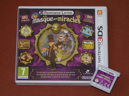 Professeur Layton et le masque des miracles, jeux 3DS