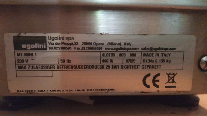 Machine à Granité UGOLINI