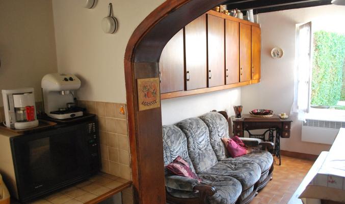 Maison jardinet et grange