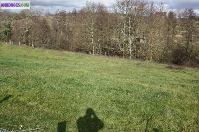 VEND PARCELLE DE TERRE A BATIR