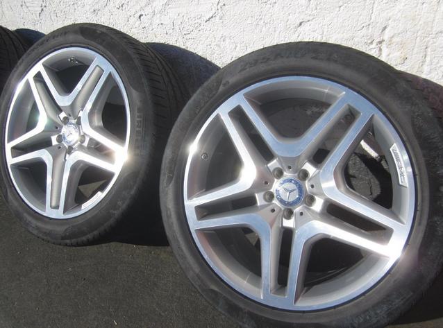 Pneus d'été 21 pouces d'origine Mercedes AMG W166 GL x166 