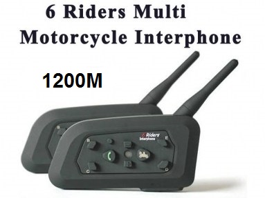 Kit Intercom bluetooth 6 pilotes