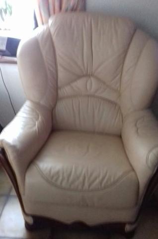 2 fauteuil en cuir