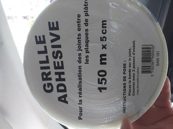Rouleau Bande de  joint pour plaque de platres