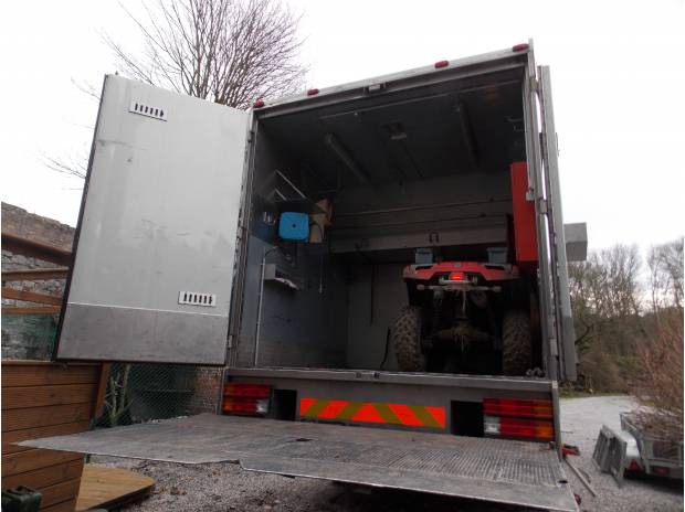 Camping car camion mercedes