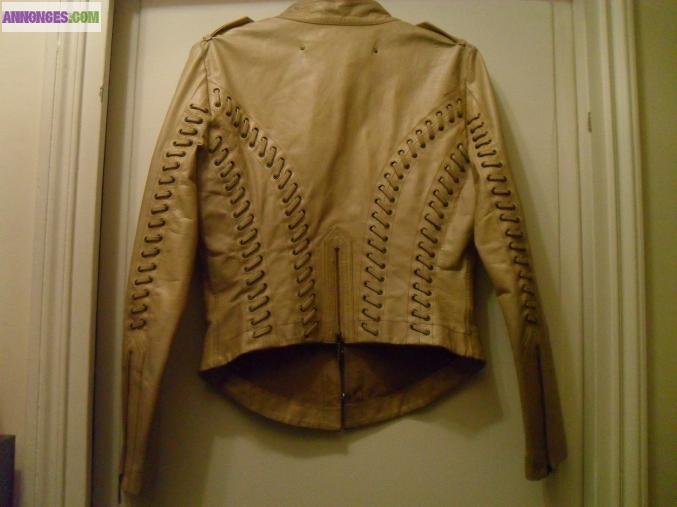 Blouson BUI en cuir