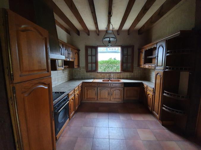 Cuisine chêne massif