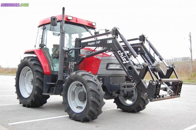 Tracteur Mc Cormick + chargeur