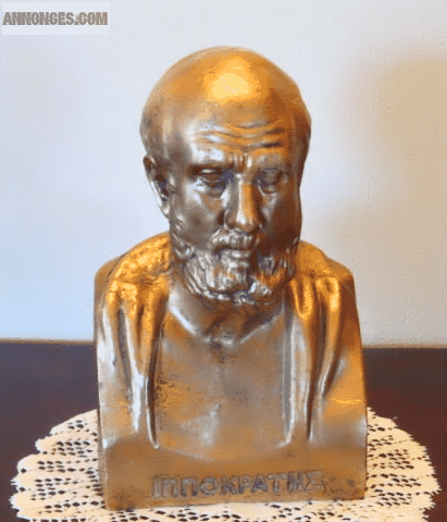 Buste Statue Hippocrate