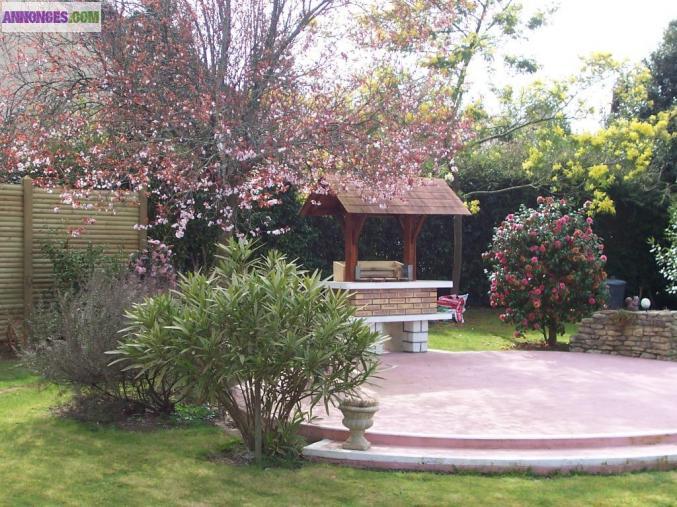 Maison individuelle Néo Bretonne, jardin