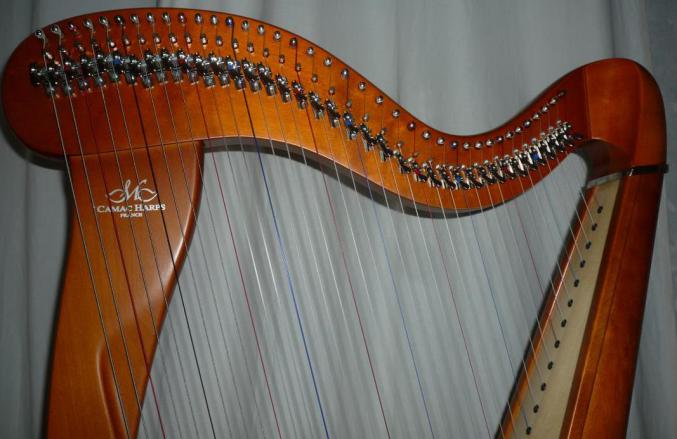 Harpe Celtique Melusine CAMAC 38 cordes NEUVE 