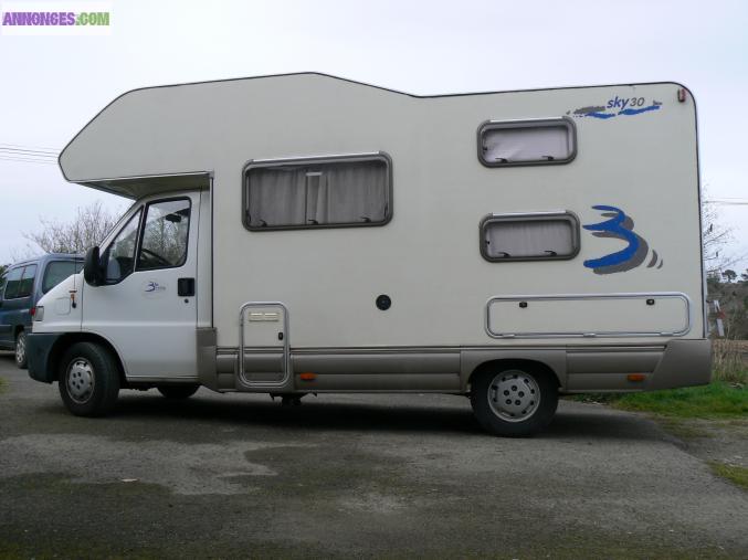 Vends Camping car 6Pl
