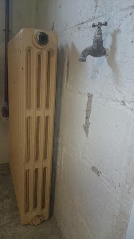 Radiateur en fonte 4 colonnes