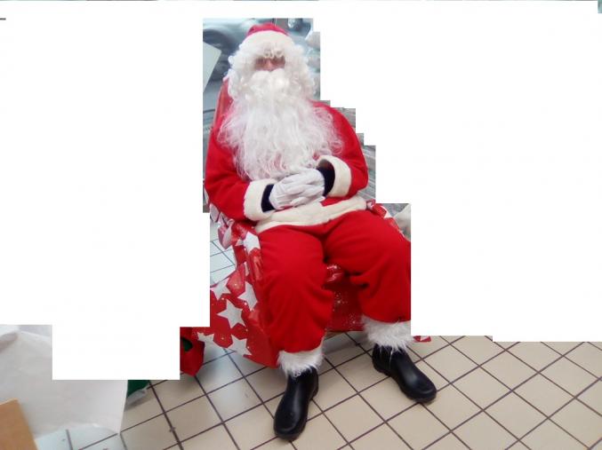 Le père noël fait sa tourne 