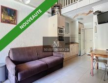 En Exclusivité :Studio mezzanine en dernier étage