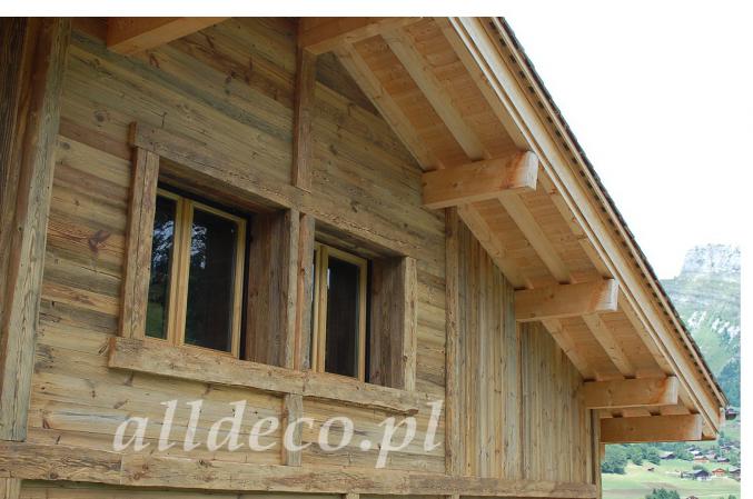 Bardage en vieux bois