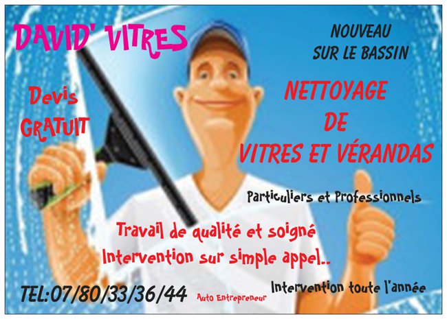 Laveur de vitres et vérandas