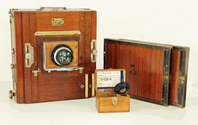 Chambre 18 X 24 DEMARIA-LAPIERRE complète châssis superbe