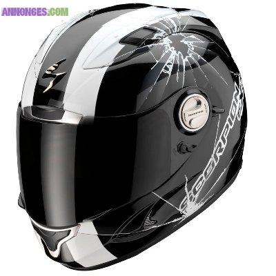 Casque Intégral SCORPION EXO-1000 IMPACT Noir.taille  S