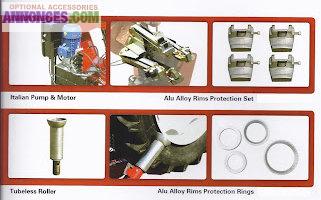 MACHINE DÉMONTE PNEUS PL  AUTOMATIQUE T700 DE 14 A 42  