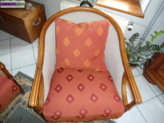 Vends canapé + 2 fauteuils