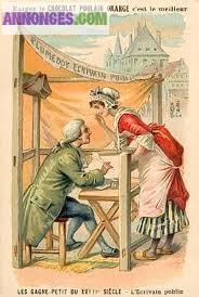 Ecrivain public à votre service