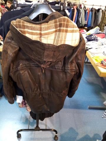 Blouson cuir 