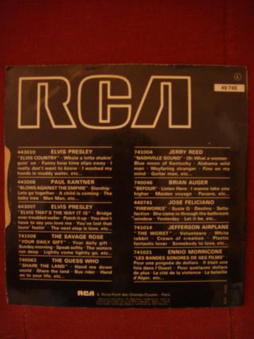 Disque vinyl 45 tours "Il mundo" de Jimmy FONTANA