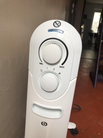 Radiateur bain d'huile Boulanger