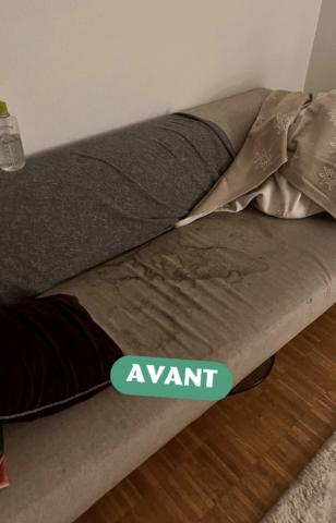 Nettoyage de canapé 