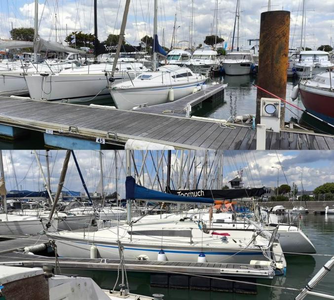 Voilier Jouet 7,60 quillard année 1985