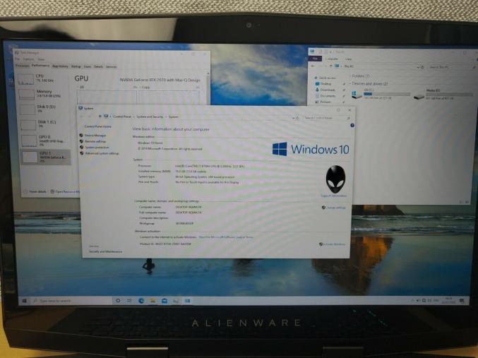 PC gamer alienware M17 Intel 8th génération