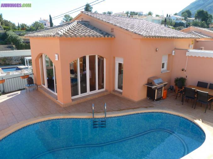 Villa a louer en espagne  costa blanca à denia  entre valence et alicante /6-10 personnes