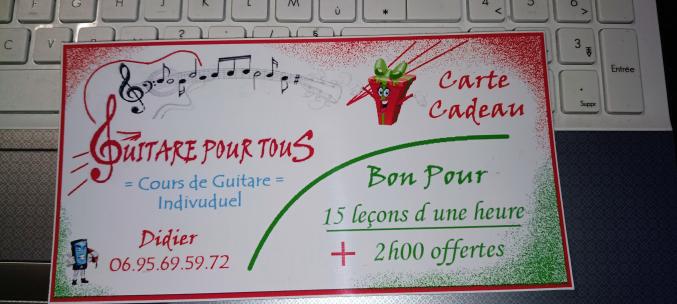 Cours de guitare 