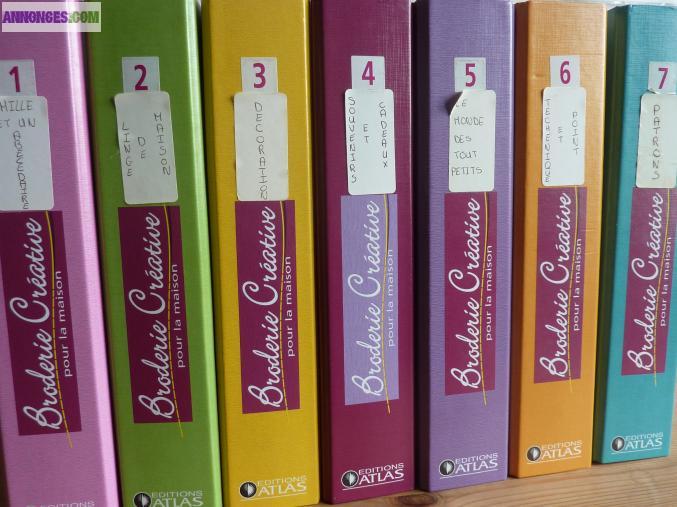 Classeurs "Broderie créative"