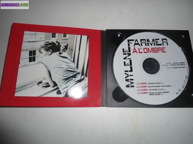 CD MAXI LES REMIXES MYLENE FARMER A LOMBRE