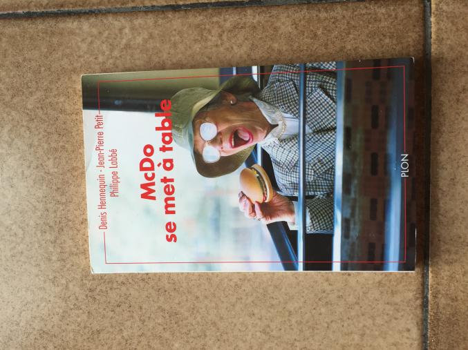 McDo se met à table