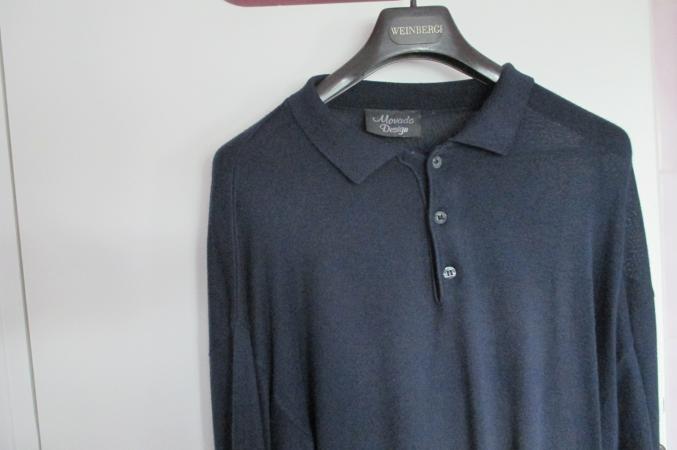 710 : Pull Bleu Marine Taille M MovadoDesign Lolau