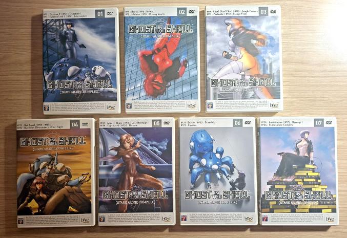 2 Coffrets DVD Ghost in the Shell – Stand Alone Complex (26 épisodes)